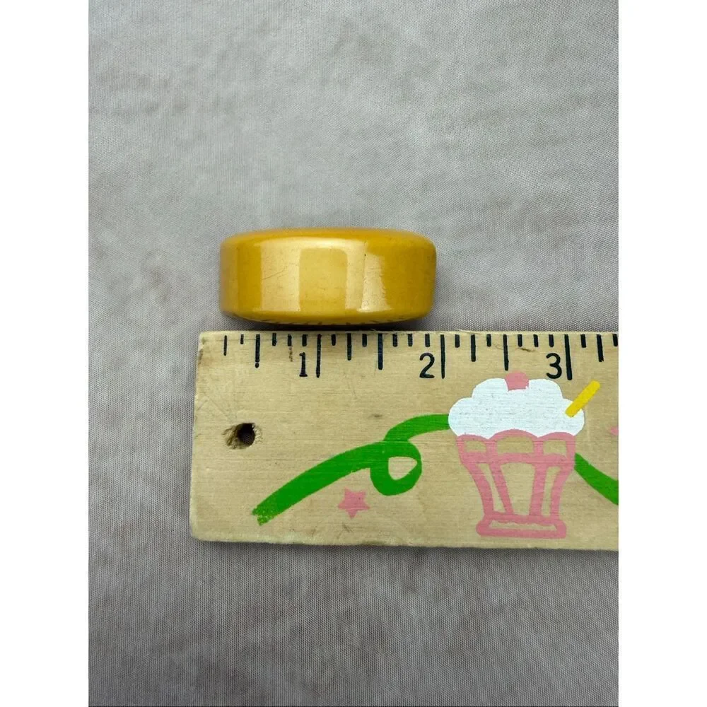 Vintage bakelite butterscotch